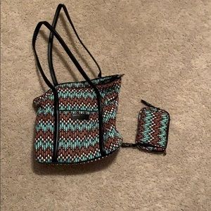 Vera Bradley purse and wallet